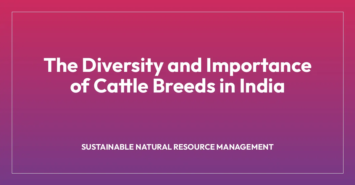 The Diversity and Importance of Cattle Breeds in India